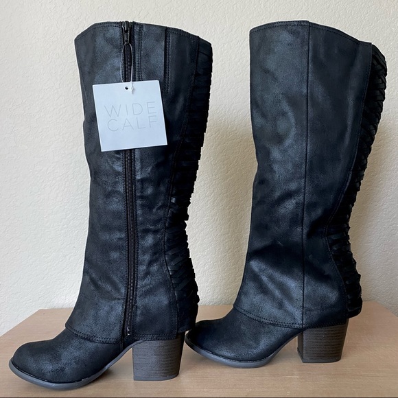 FERGALICIOUS Women’s Black Tinley Knee High Boots - Picture 5 of 11